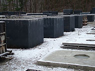 Plac produkacja szamb betonowych Salowa Wola