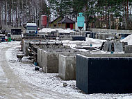 Zbiorniki betonowe Salowa Wola